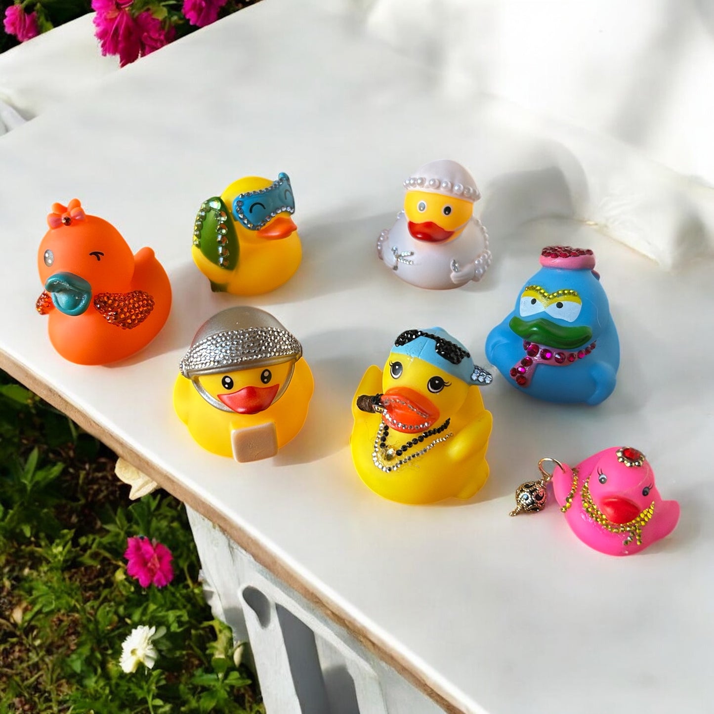 Blinged Jeep Rubber Ducks