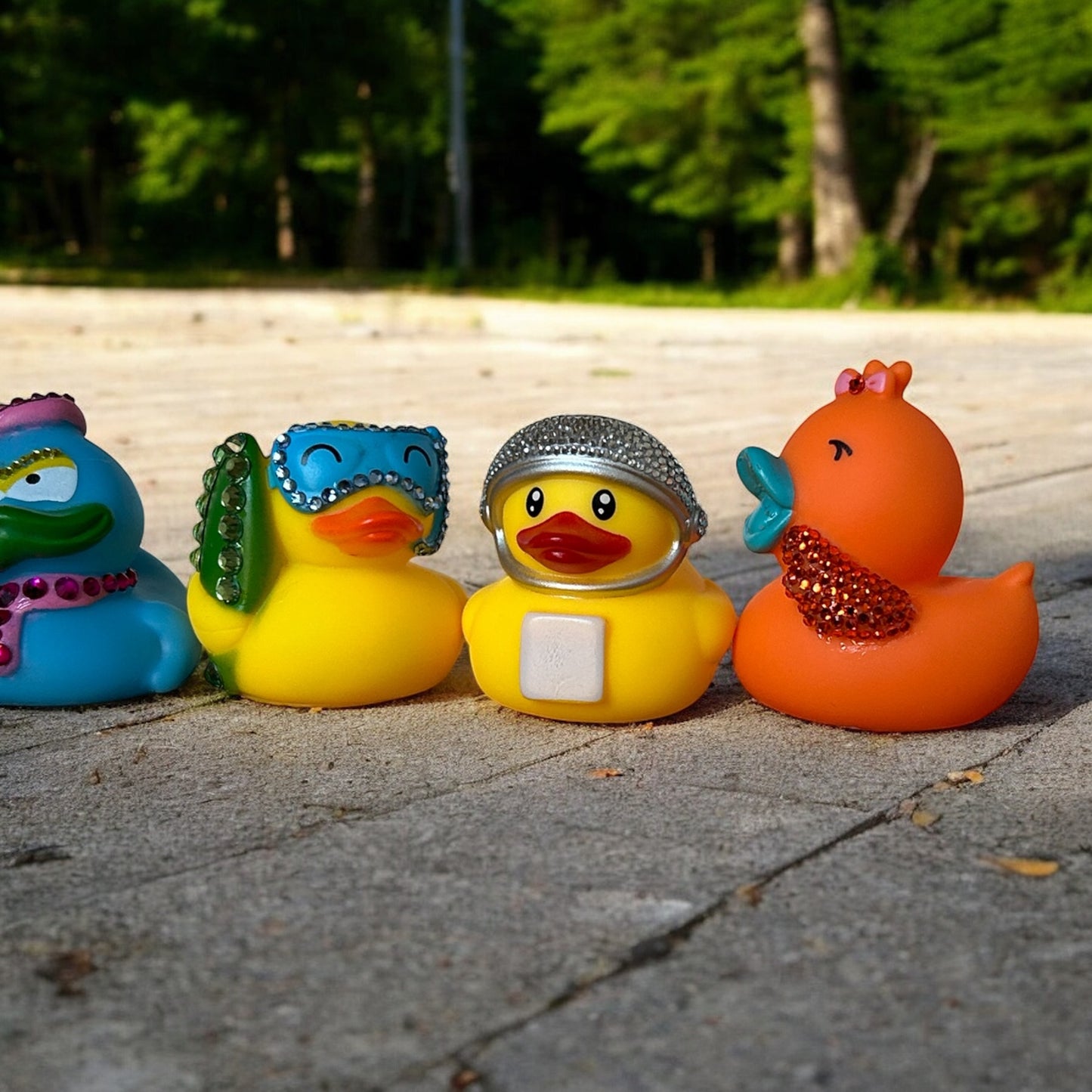 Blinged Jeep Rubber Ducks