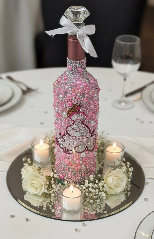 Stunning Wedding Centerpiece Wine Bottle