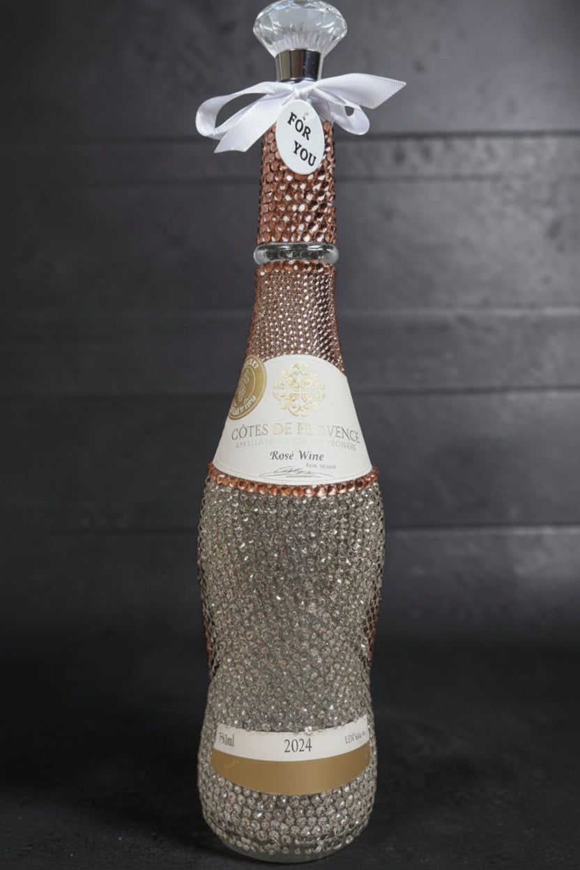 Classy Cotes de Provence Wine Bottle