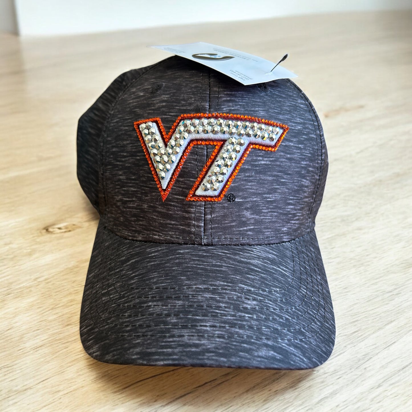 UVA and Va Tech Blinged Hats