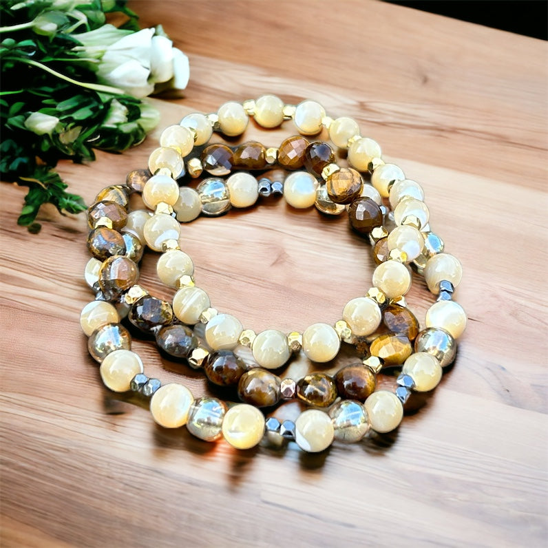 Minnie (Mother Of) Pearl Bracelets