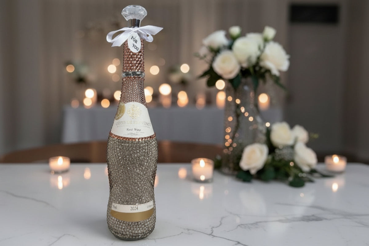 Classy Cotes de Provence Wine Bottle