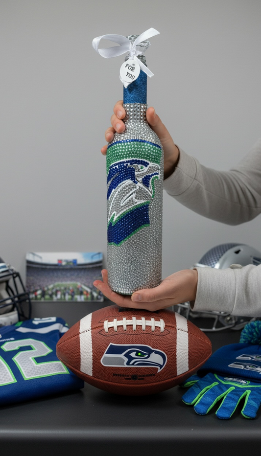 NFL Team Wine Bottle