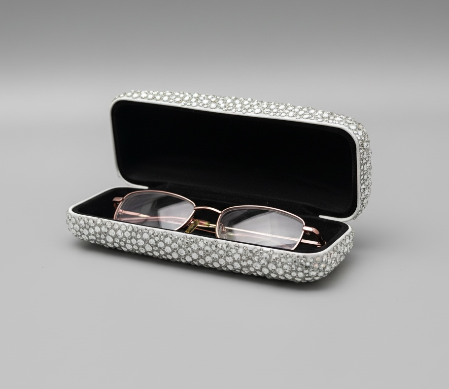 Blinged Sunglasses Case