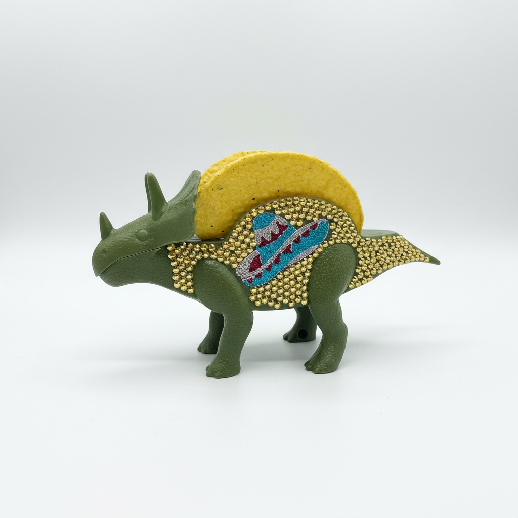 Triceratops Taco Holder - Max Bling