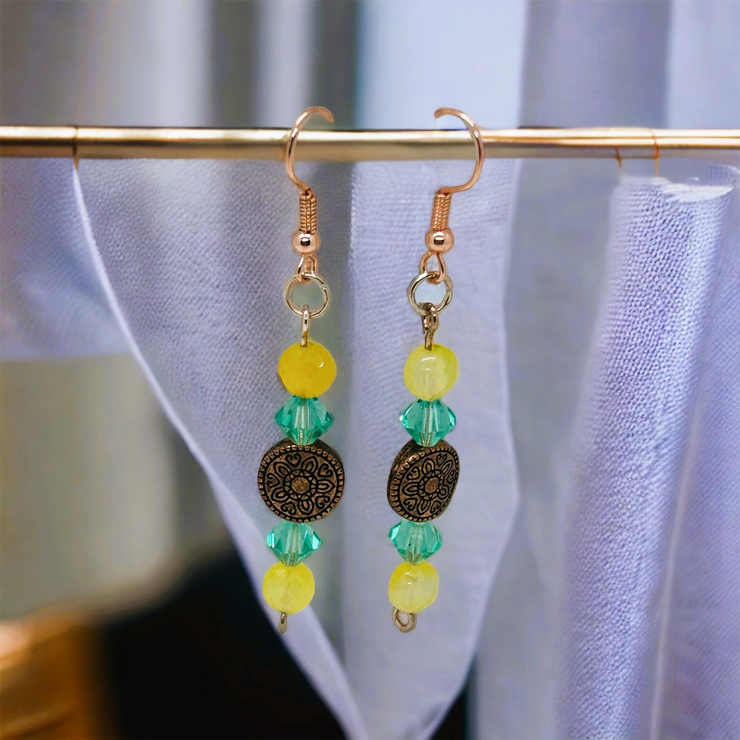 Staring at the Sun Dangle Earrings