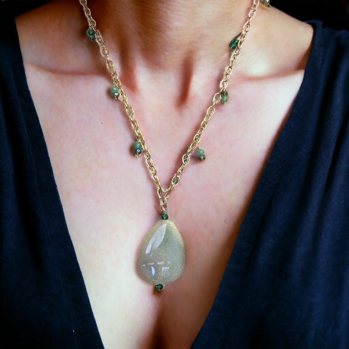 Teardrop Falls Necklace